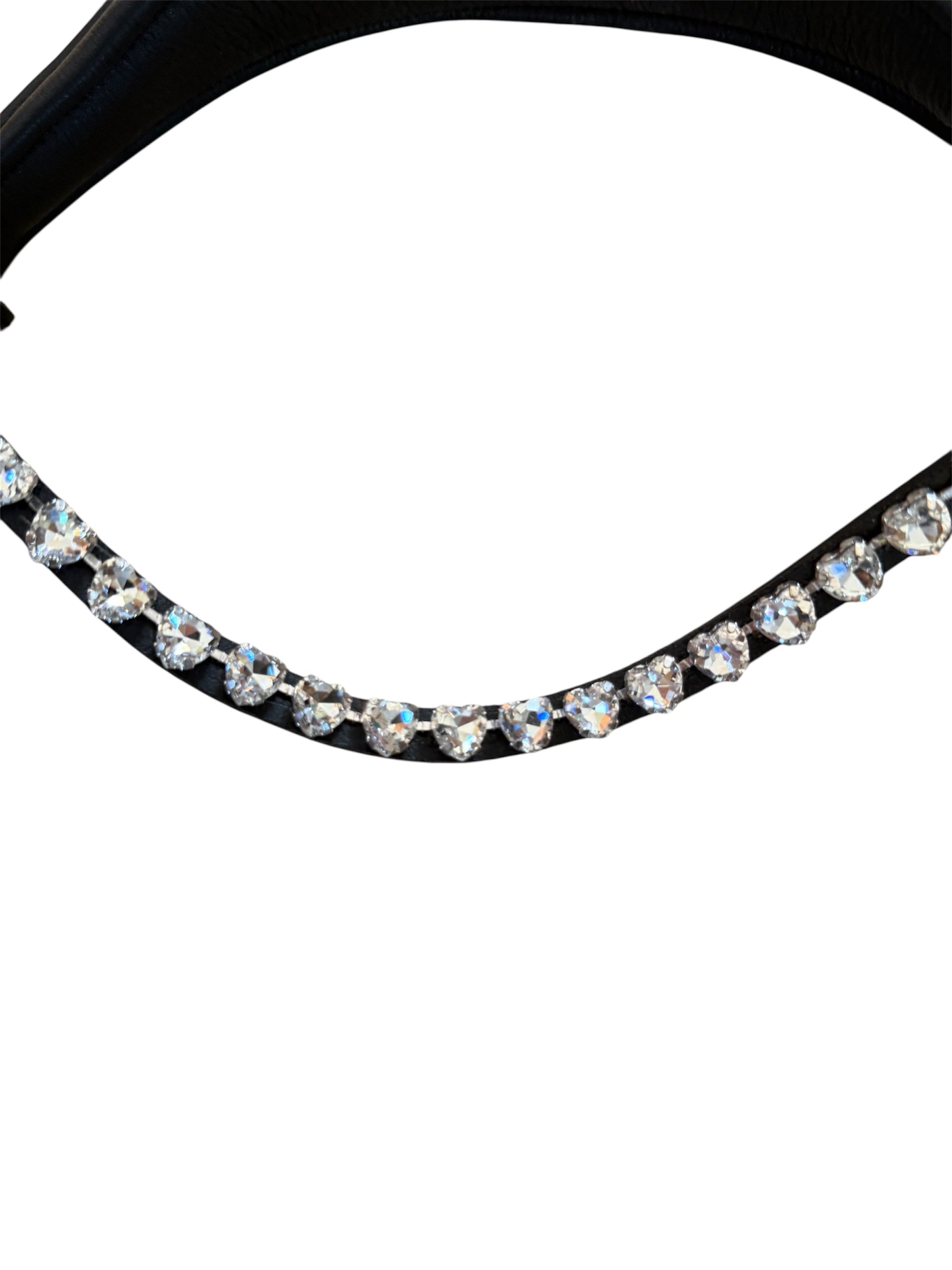 Premium Snaffle Dressage Bridle | Black Leather